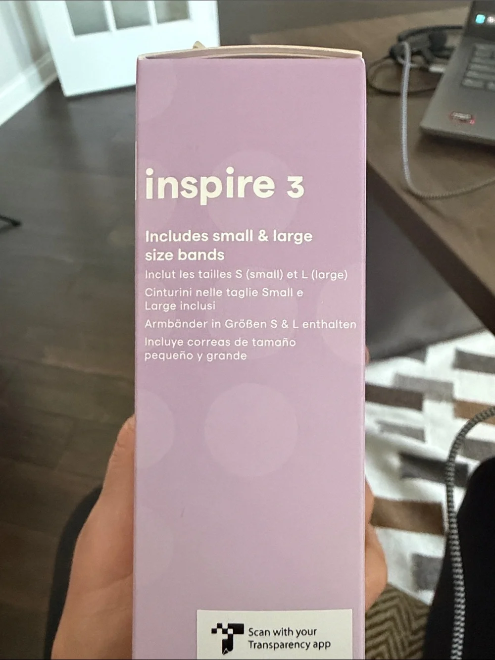 fitbit Inspire 3 Lavender Fitness Tracker by fitbit